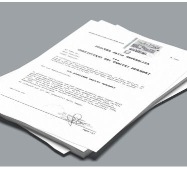 Certificato Carichi Pendenti