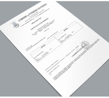 Copia Atto di Matrimonio