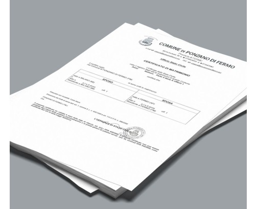 Certificato di Matrimonio