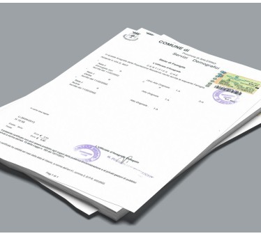 Certificato Stato di Famiglia